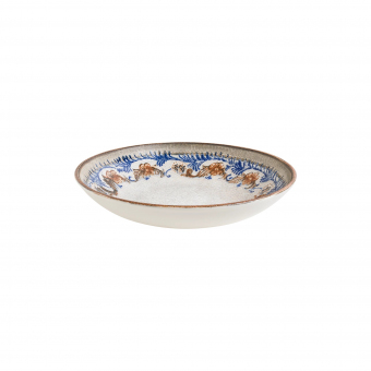 Bloom Teller tief 23cm Retro Floral von Bonna 