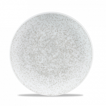 Churchill Menu Shades Caldera Chalk White Teller flach coupe 20,5 cm 
