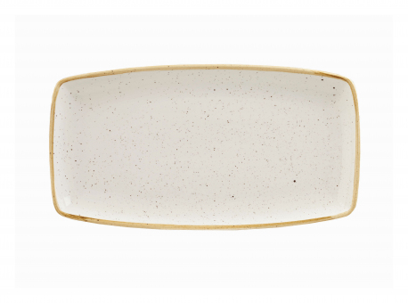 Churchill Stonecast Barley White Oblong Platte 35x18,5cm 