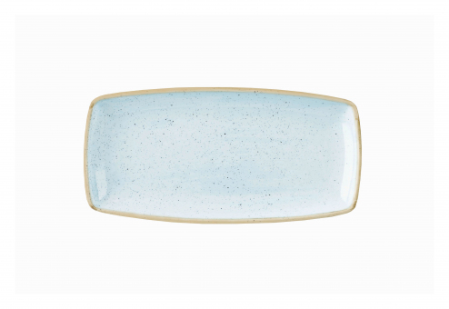 Churchill Stonecast Duck Egg Blue Oblong Platte 29,5x15cm 