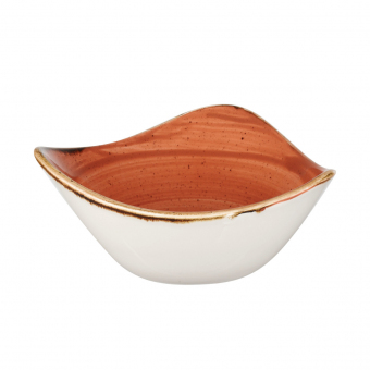 Churchill Stonecast Spiced Orange Schale dreieckig 18,5cm/0,37l 