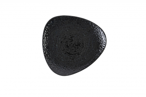 Churchill Studio Prints Homepsun Chroma Carbon Teller flach dreieckig 26,5 cm 