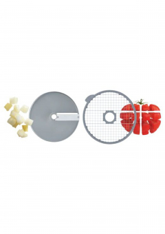 Komplette Würfel-Sets für CL50 Ultra,CL50 Ultra Pizza & CL52 von Robot Coupe 10 x 10 x 10 mm
