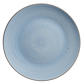 Teller flach 27 cm hellblau Valmera Mäser 