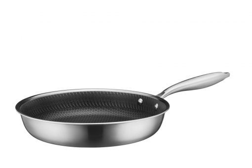 Bratpfanne 28 cm keramikbeschichtet mit Wabenstruktur, Mäser Hestia Keramik 