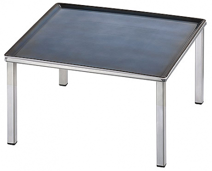 Frischeplatte 33x33 Blau RAISER INOX von Frilich  33cm x 33cm x 17,4cm 