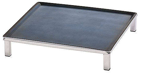 Frischeplatte 33x33 Blau RAISER INOX von Frilich 