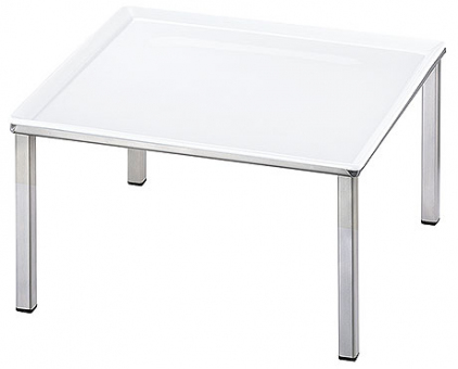 Frischeplatte 33x33 Weiß RAISER INOX von Frilich  33cm x 33cm x 17,4cm 