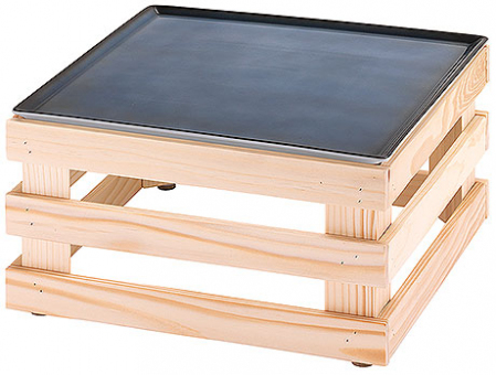 Frischeplatte 33x33 Blau RAISER NATURE von Frilich 33cm x 33cm x 18,4cm 