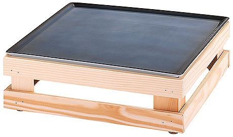 Frischeplatte 33x33 Blau RAISER NATURE von Frilich  33cm x 33cm x 11,9cm 