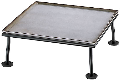 Frischeplatte 33x33 Grau RAISER RUSTIC von Frilich 33cm x 33cm x 12,6cm 