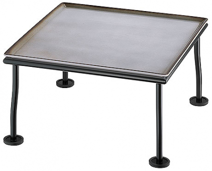 Frischeplatte 33x33 Grau RAISER RUSTIC von Frilich  33cm x 33cm x 17,6cm 