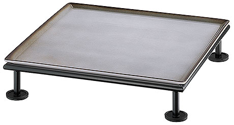 Frischeplatte 33x33 Grau RAISER RUSTIC von Frilich 