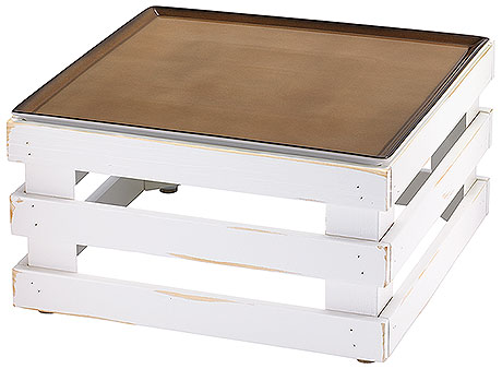 Frischeplatte 33x33 Caramel RAISER VINTAGE von Frilich 33cm x 33,1cm x 18,4cm