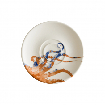 Octopus Gourmet Consomme Teller 19cm Aquelis von Bonna 