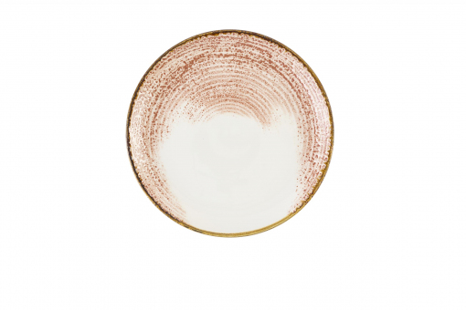 Churchill Studio Prints Homespun Accents Coral Teller flach coupe 28,8 cm 
