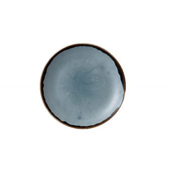 Dudson Harvest Blue Teller flach coupe 16,5 cm 