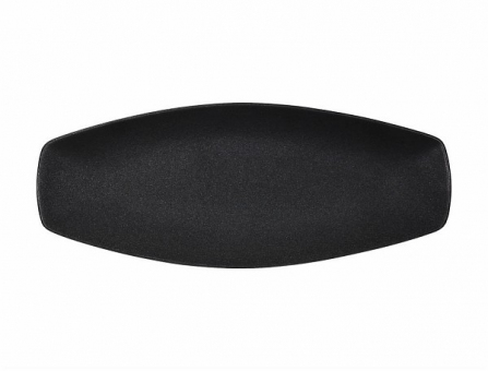 Tablett rechteckig 38,5 x 15,5 cm Jap Black Tognana 