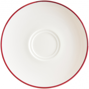 Gourmet Kombiuntertasse 16 cl Linea Burgundy von Bonna 