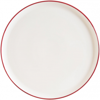 Gourmet Pizzateller 32 cm Linea Burgundy von Bonna 