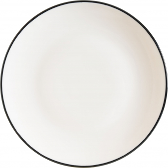 Gourmet Teller flach 21 cm Linea Black von Bonna 