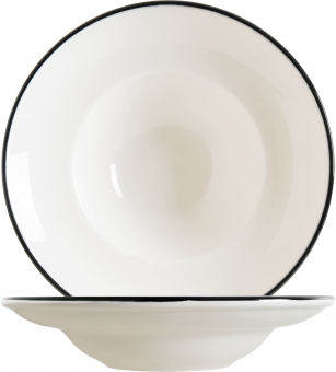 Gourmet Pastateller 27 cm Linea Black von Bonna 