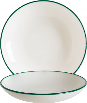 Bloom Teller tief 23 cm Linea Green von Bonna 