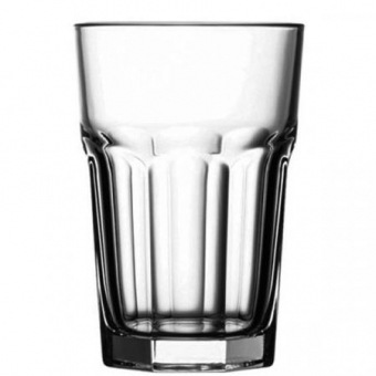 Longdrinkglas/Macchiatoglas 360 mlLongdrinkglas oder Macchiatoglas 360 ml Harley Harley  ab 5000 Stück Druck 1-farbig, geeicht 0,3l