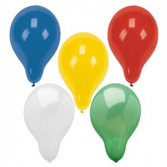 Luftballons, 32 cm farbig sortiert, 120 Stück 