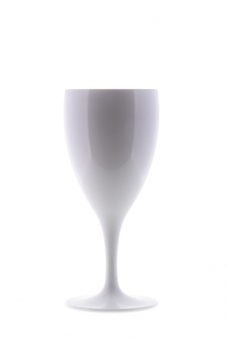 Sektglas weiß 17 cl Kunststoff geeicht 0,15 l Q Squared 