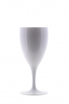 Sektglas weiß 17 cl Kunststoff geeicht 0,15 l Q Squared 
