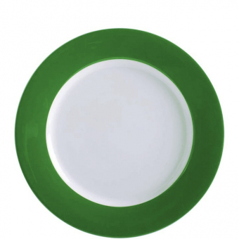 Brunch-Teller 23 cm smaragd green Pronto Colore KAHLA 