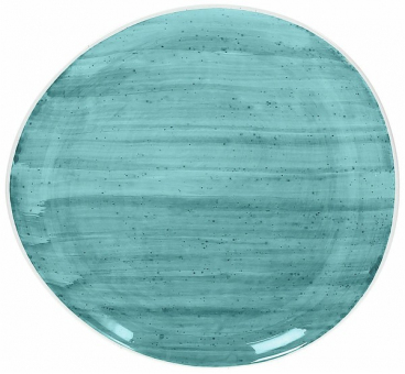 Platte 31 cm azzurro Geschirrserie B-RUSH Tognana 