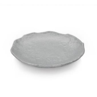 Melamin Teller 28 cm granit grau Q Squared 
