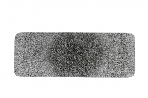 Churchill Studio Prints Raku Quartz Black Platte rechteckig 37,6 x 14 cm 