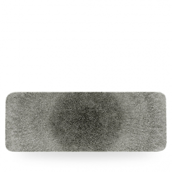 Churchill Studio Prints Raku Quartz Black Platte rechteckig 37,6 x 14 cm 