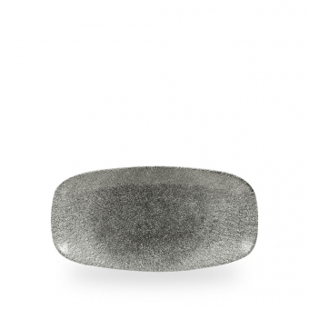 Churchill Studio Prints Raku Quartz Black Platte 26,9 x 12,7 cm 