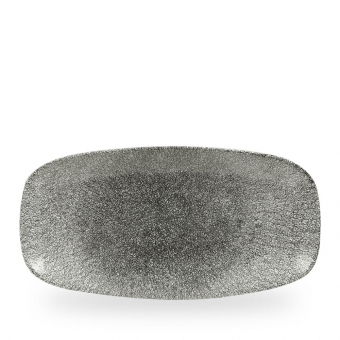 Churchill Studio Prints Raku Quartz Black Platte 35,5 x 18,9 cm 