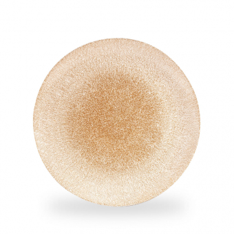 Churchill Studio Prints Raku Garnet Orange Teller flach coupe 28,8 cm 