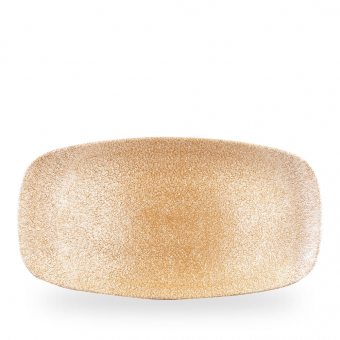 Churchill Studio Prints Raku Garnet Orange Platte 35,5 x 18,9 cm 