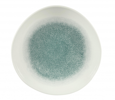 Churchill Studio Prints Raku Jade Green Teller flach organic 21 cm 