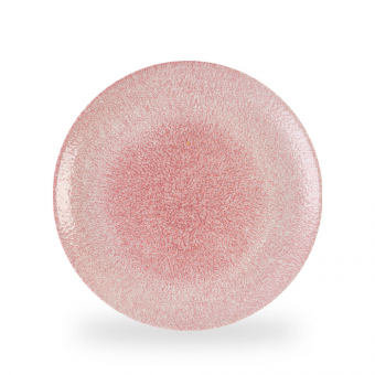 Churchill Studio Prints Raku Rose Quartz Pink Teller flach coupe 28,8 cm 