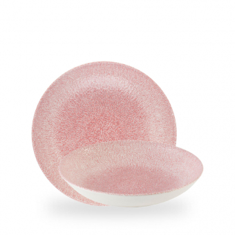 Churchill Studio Prints Raku Rose Quartz Pink Teller tief coupe 24,8 cm 