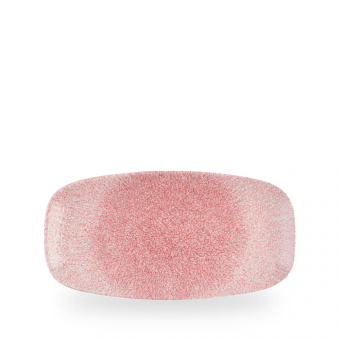 Churchill Studio Prints Raku Rose Quartz Pink Chef´s Oblong Platte 29,8 x 15,3 cm 