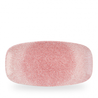 Churchill Studio Prints Raku Rose Quartz Pink Chef´s Oblong Platte 35,5 x 18,9 cm 