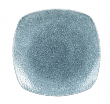 Churchill Studio Prints Raku Topaz Blue Teller quadratisch 25,2 cm 