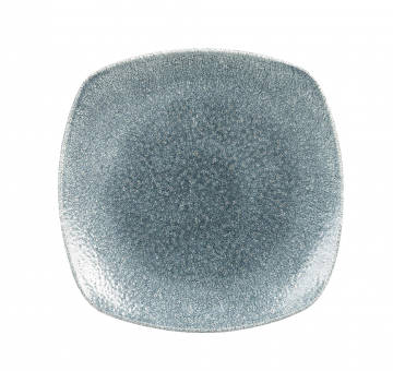 Churchill Studio Prints Raku Topaz Blue Teller quadratisch 21,5 cm 