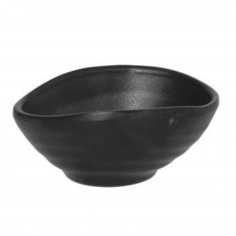 Schale 9,7 x 7,8 cm Show Plate Nero Melamine Tognana 