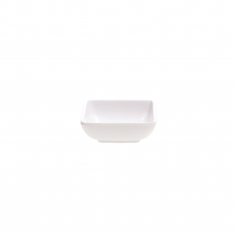 Schale 7,3 x 7,3 cm Show Plate Bianco Melamine Tognana 