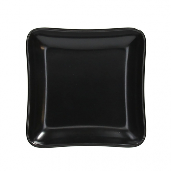 Teller klein 10 cm Show Plate Nero Melamine Tognana 